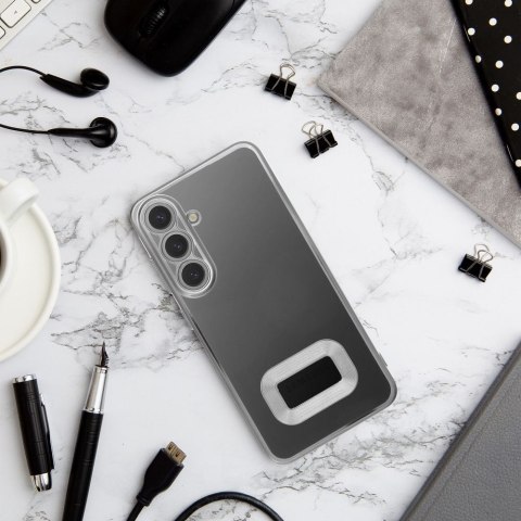 Futerał GLAM do XIAOMI REDMI NOTE 14 5G srebrny Futerał GLAM do XIAOMI REDMI NOTE 14 5G srebrny