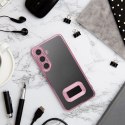 Futerał GLAM do XIAOMI REDMI NOTE 14 Pro 5G pudrowy róż Futerał GLAM do XIAOMI REDMI NOTE 14 Pro 5G pudrowy róż