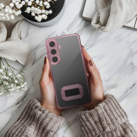 Futerał GLAM do XIAOMI REDMI NOTE 14 Pro 5G pudrowy róż Futerał GLAM do XIAOMI REDMI NOTE 14 Pro 5G pudrowy róż