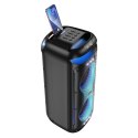 Zestaw do karaoke bluetooth 60W 6h Hoco HA13 PRO czarny Zestaw do karaoke bluetooth 60W 6h Hoco HA13 PRO czarny