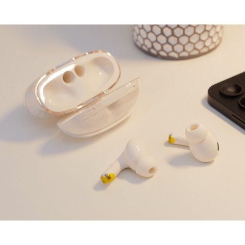 EOL HOCO słuchawki bezprzewodowe bluetooth TWS EW54 białe mleczne EOL HOCO słuchawki bezprzewodowe bluetooth TWS EW54 białe mleczne