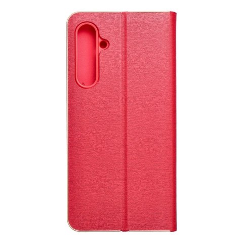 Kabura LUNA Book Gold do SAMSUNG S23 FE czerwony Kabura LUNA Book Gold do SAMSUNG S23 FE czerwony