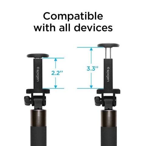 Selfie stick Spigen S530W - czarny Selfie stick Spigen S530W - czarny