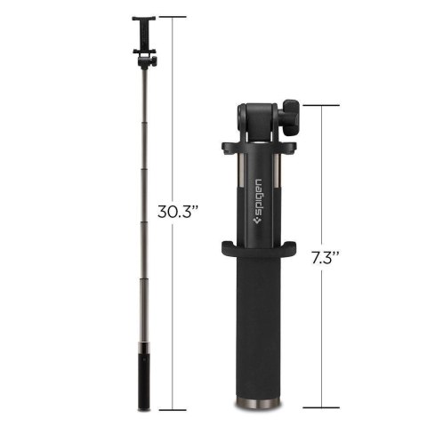 Selfie stick Spigen S530W - czarny Selfie stick Spigen S530W - czarny