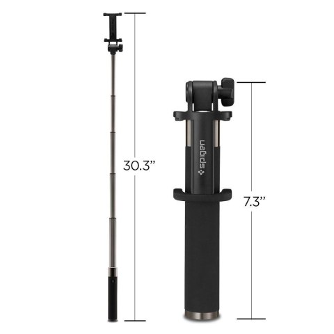 Selfie stick Spigen S530W - czarny Selfie stick Spigen S530W - czarny