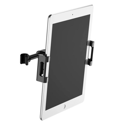 Uchwyt Baseus Backseat Car Mount SUHZ-01 samochodowy na zagłówek do tabletów / smartfonów 4,7-12,9" - czarny Uchwyt Baseus Backseat Car Mount SUHZ-01 samochodowy na zagłówek do tabletów / smartfonów 4,7-12,9" - czarny
