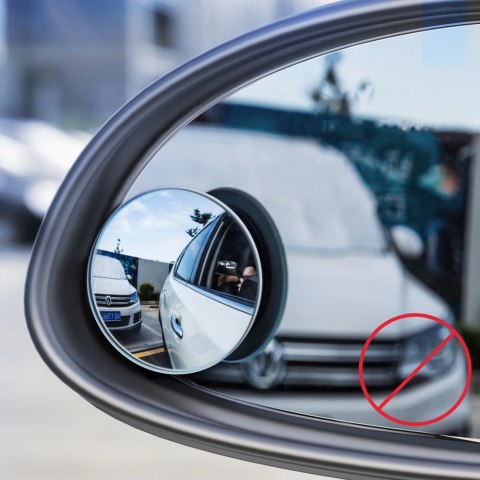 Baseus Full-view Blind-spot Mirror 2x dodatkowe samochodowe lusterko boczne wypukłe martwe pole punkt czarny (ACMDJ-01) Baseus Full-view Blind-spot Mirror 2x dodatkowe samochodowe lusterko boczne wypukłe martwe pole punkt czarny (ACMDJ-01)