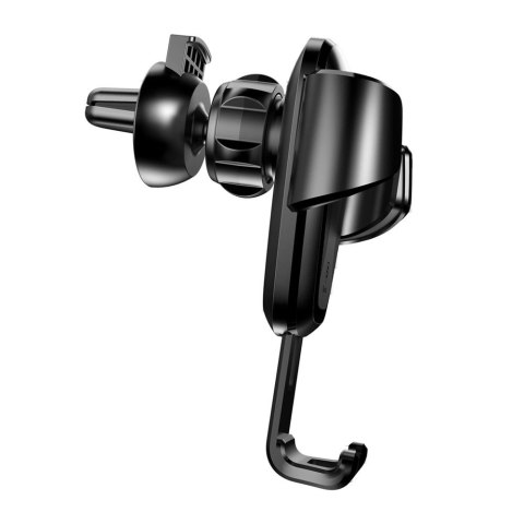 Baseus Gravity Car Mount grawitacyjny uchwyt samochodowy na kratkę wentylacyjną nawiew na telefon 4-6" czarny (SUYL-01) Baseus Gravity Car Mount grawitacyjny uchwyt samochodowy na kratkę wentylacyjną nawiew na telefon 4-6" czarny (SUYL-01)