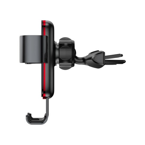 Baseus Metal Age Gravity Car Mount metalowy samochodowy uchwyt grawitacyjny na slot CD czarny (SUYL-J01) Baseus Metal Age Gravity Car Mount metalowy samochodowy uchwyt grawitacyjny na slot CD czarny (SUYL-J01)