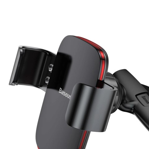 Baseus Metal Age Gravity Car Mount metalowy samochodowy uchwyt grawitacyjny na slot CD czarny (SUYL-J01) Baseus Metal Age Gravity Car Mount metalowy samochodowy uchwyt grawitacyjny na slot CD czarny (SUYL-J01)