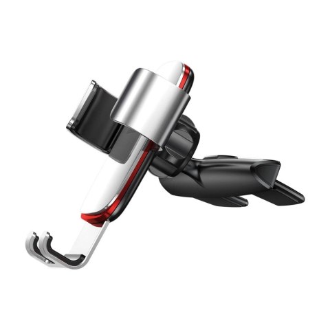 Baseus Metal Age Gravity Car Mount metalowy samochodowy uchwyt grawitacyjny na slot CD srebrny (SUYL-J0S) Baseus Metal Age Gravity Car Mount metalowy samochodowy uchwyt grawitacyjny na slot CD srebrny (SUYL-J0S)
