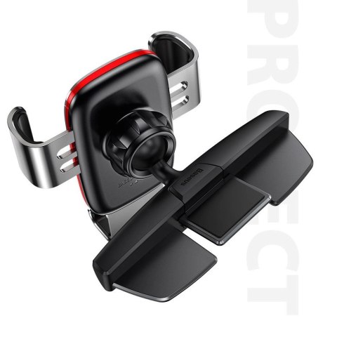 Baseus Metal Age Gravity Car Mount metalowy samochodowy uchwyt grawitacyjny na slot CD srebrny (SUYL-J0S) Baseus Metal Age Gravity Car Mount metalowy samochodowy uchwyt grawitacyjny na slot CD srebrny (SUYL-J0S)