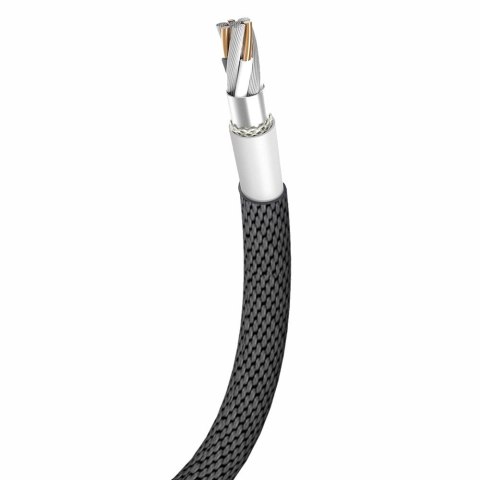 Baseus Yiven kabel przewód w materiałowym oplocie USB / Lightning 1,2M czarny (CALYW-01) Baseus Yiven kabel przewód w materiałowym oplocie USB / Lightning 1,2M czarny (CALYW-01)
