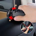 Baseus backseat vehicle holder wieszak samochodowy uchwyt na telefon 4.0''-6.5'' na zagłówek czarny (SUHZ-A01)
