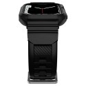 Etui z paskiem Spigen Rugged Armor Pro na Apple Watch 4 / 5 / 6 / 7 / 8 / SE (44/45 mm) - czarne Etui z paskiem Spigen Rugged Armor Pro na Apple Watch 4 / 5 / 6 / 7 / 8 / SE (44/45 mm) - czarne