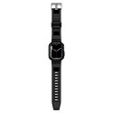 Etui z paskiem Spigen Rugged Armor Pro na Apple Watch 4 / 5 / 6 / 7 / 8 / SE (44/45 mm) - czarne Etui z paskiem Spigen Rugged Armor Pro na Apple Watch 4 / 5 / 6 / 7 / 8 / SE (44/45 mm) - czarne