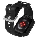 Etui z paskiem Spigen Rugged Armor Pro na Apple Watch 4 / 5 / 6 / 7 / 8 / SE (44/45 mm) - czarne Etui z paskiem Spigen Rugged Armor Pro na Apple Watch 4 / 5 / 6 / 7 / 8 / SE (44/45 mm) - czarne