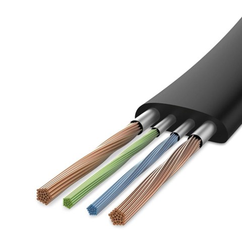 Kabel Baseus Nimble USB-A / Lightning 2A 0.23 m - czarny Kabel Baseus Nimble USB-A / Lightning 2A 0.23 m - czarny
