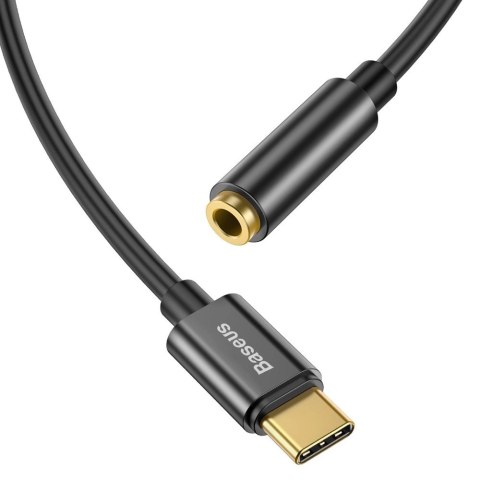 Adapter Baseus L54 do słuchawek USB-C / mini jack 3.5mm DAC 24 bit 48 KHz - czarny Adapter Baseus L54 do słuchawek USB-C / mini jack 3.5mm DAC 24 bit 48 KHz - czarny