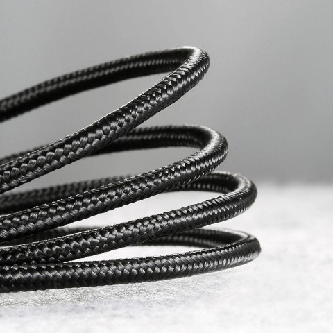 Baseus Cafule Cable wytrzymały nylonowy kabel przewód USB / USB-C QC3.0 2A 3M czarno-czerwony (CATKLF-U91) Baseus Cafule Cable wytrzymały nylonowy kabel przewód USB / USB-C QC3.0 2A 3M czarno-czerwony (CATKLF-U91)