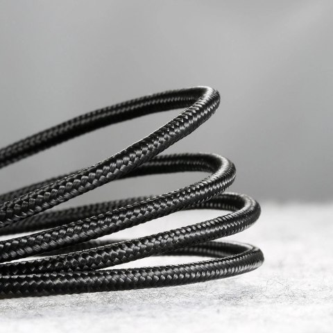 Baseus Cafule Cable wytrzymały nylonowy kabel przewód USB / micro USB 2A 3M czarno-szary (CAMKLF-HG1) Baseus Cafule Cable wytrzymały nylonowy kabel przewód USB / micro USB 2A 3M czarno-szary (CAMKLF-HG1)