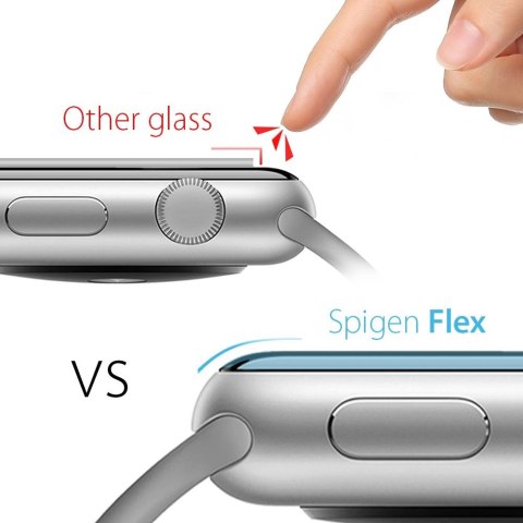 Folia ochronna Spigen Neo Flex na Apple Watch 4/5/6/7/8/SE (40/41mm) - 3 szt. Folia ochronna Spigen Neo Flex na Apple Watch 4/5/6/7/8/SE (40/41mm) - 3 szt.