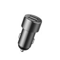 Rozdzielacz Baseus CRDYQ-01 2x gniazdo zapalniczki 80W 2x USB-A 3.1A - czarny