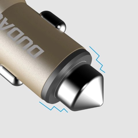 Dudao ładowarka samochodowa 2x USB 3.1A szary (R5 grey) Dudao ładowarka samochodowa 2x USB 3.1A szary (R5 grey)
