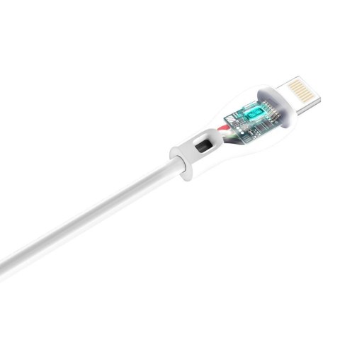 Dudao przewód kabel USB / Lightning 2.1A 2m biały (L4L 2m white) Dudao przewód kabel USB / Lightning 2.1A 2m biały (L4L 2m white)