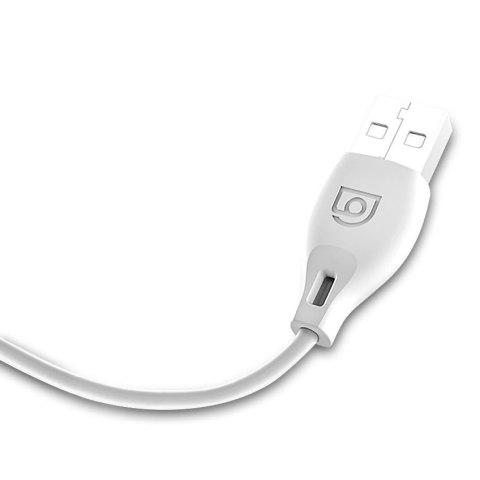 Dudao przewód kabel USB / Lightning 2.4A 1m biały (L4L 1m white) Dudao przewód kabel USB / Lightning 2.4A 1m biały (L4L 1m white)
