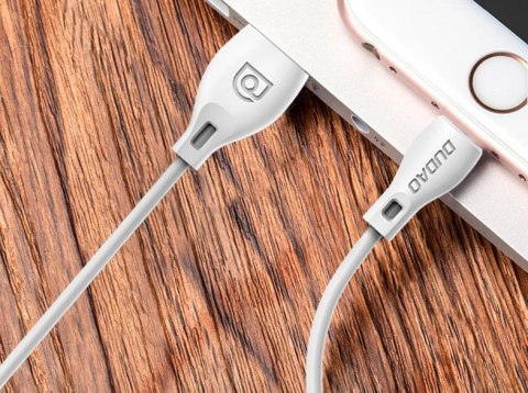 Dudao przewód kabel micro USB 2.4A 2m biały (L4M 2m white) Dudao przewód kabel micro USB 2.4A 2m biały (L4M 2m white)