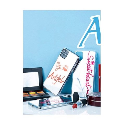 Kingxbar Angel lustrzane etui ozdobione oryginalnymi Kryształami Swarovskiego iPhone 11 Pro Max lusterko przezroczysty Kingxbar Angel lustrzane etui ozdobione oryginalnymi Kryształami Swarovskiego iPhone 11 Pro Max lusterko przezroczysty