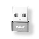 Dudao adapter przejściówka ze złącza USB Type-C na USB czarny (L16AC black) Dudao adapter przejściówka ze złącza USB Type-C na USB czarny (L16AC black)
