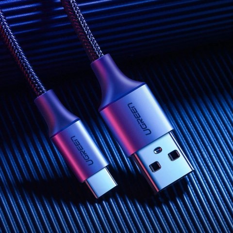 Kabel Ugreen US288 60125 USB-A / USB-C QC 3.0 3A 0.5m - szary Kabel Ugreen US288 60125 USB-A / USB-C QC 3.0 3A 0.5m - szary