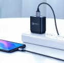 Kabel Ugreen US288 60125 USB-A / USB-C QC 3.0 3A 0.5m - szary Kabel Ugreen US288 60125 USB-A / USB-C QC 3.0 3A 0.5m - szary