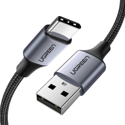Kabel Ugreen US288 60126 USB-A / USB-C QC 3.0 3A 1m - szary Kabel Ugreen US288 60126 USB-A / USB-C QC 3.0 3A 1m - szary