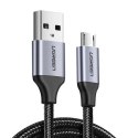 Kabel Ugreen US290 60146 USB-A / micro USB 2.4A 1m - szary Kabel Ugreen US290 60146 USB-A / micro USB 2.4A 1m - szary