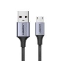 Kabel Ugreen US290 60146 USB-A / micro USB 2.4A 1m - szary Kabel Ugreen US290 60146 USB-A / micro USB 2.4A 1m - szary