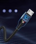 Kabel Ugreen US290 60146 USB-A / micro USB 2.4A 1m - szary Kabel Ugreen US290 60146 USB-A / micro USB 2.4A 1m - szary