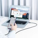 Ugreen kabel przewód 2w1 USB - micro USB / USB Typ C 1m 2,4A czarny (30875) Ugreen kabel przewód 2w1 USB - micro USB / USB Typ C 1m 2,4A czarny (30875)