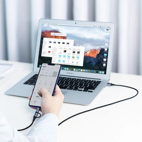 Ugreen kabel przewód 2w1 USB - micro USB / USB Typ C 1m 2,4A czarny (30875) Ugreen kabel przewód 2w1 USB - micro USB / USB Typ C 1m 2,4A czarny (30875)