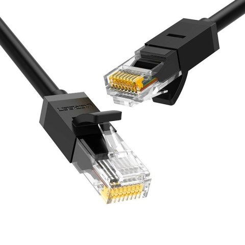 Ugreen kabel przewód internetowy sieciowy Ethernet patchcord RJ45 Cat 6 UTP 1000Mbps 2m czarny (20160) Ugreen kabel przewód internetowy sieciowy Ethernet patchcord RJ45 Cat 6 UTP 1000Mbps 2m czarny (20160)