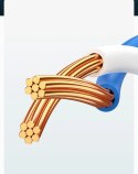 Ugreen kabel przewód internetowy sieciowy Ethernet patchcord RJ45 Cat 6 UTP 1000Mbps 2m czarny (20160) Ugreen kabel przewód internetowy sieciowy Ethernet patchcord RJ45 Cat 6 UTP 1000Mbps 2m czarny (20160)