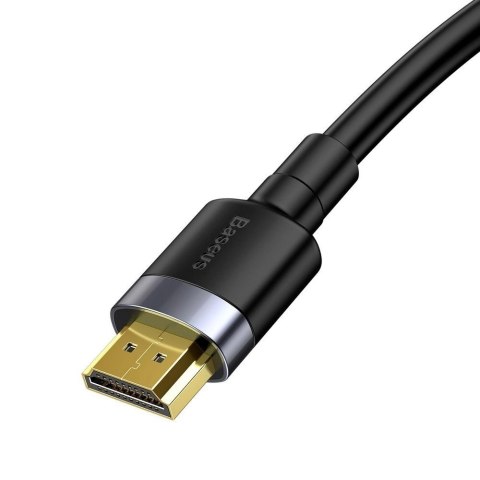 Kabel Baseus Cafule HDMI / HDMI 2.0 4K 60 Hz 3D 18 Gbps 3 m - czarny Kabel Baseus Cafule HDMI / HDMI 2.0 4K 60 Hz 3D 18 Gbps 3 m - czarny
