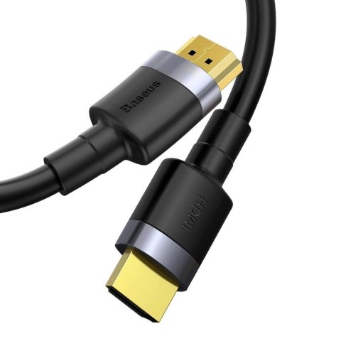 Kabel Baseus Cafule HDMI / HDMI 2.0 4K 60 Hz 3D 18 Gbps 3 m - czarny Kabel Baseus Cafule HDMI / HDMI 2.0 4K 60 Hz 3D 18 Gbps 3 m - czarny