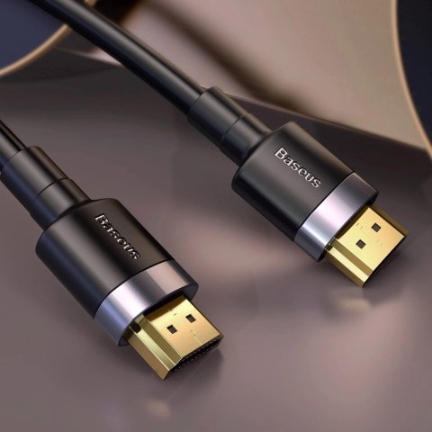 Kabel Baseus Cafule HDMI / HDMI 2.0 4K 60 Hz 3D 18 Gbps 3 m - czarny Kabel Baseus Cafule HDMI / HDMI 2.0 4K 60 Hz 3D 18 Gbps 3 m - czarny