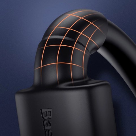Kabel Baseus Cafule HDMI / HDMI 2.0 4K 60 Hz 3D 18 Gbps 3 m - czarny Kabel Baseus Cafule HDMI / HDMI 2.0 4K 60 Hz 3D 18 Gbps 3 m - czarny