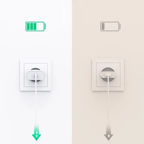 Ugreen szybka ładowarka sieciowa USB Typ C Power Delivery 30 W Quick Charge 4.0 biały (70161) Ugreen szybka ładowarka sieciowa USB Typ C Power Delivery 30 W Quick Charge 4.0 biały (70161)