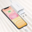 Ugreen szybka ładowarka sieciowa USB Typ C Power Delivery 30 W Quick Charge 4.0 biały (70161) Ugreen szybka ładowarka sieciowa USB Typ C Power Delivery 30 W Quick Charge 4.0 biały (70161)