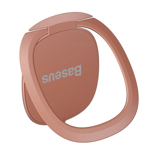 Baseus ultracienki samoprzylepny uchwyt ring podstawka do telefonu różowy (SUYB-0R) Baseus ultracienki samoprzylepny uchwyt ring podstawka do telefonu różowy (SUYB-0R)